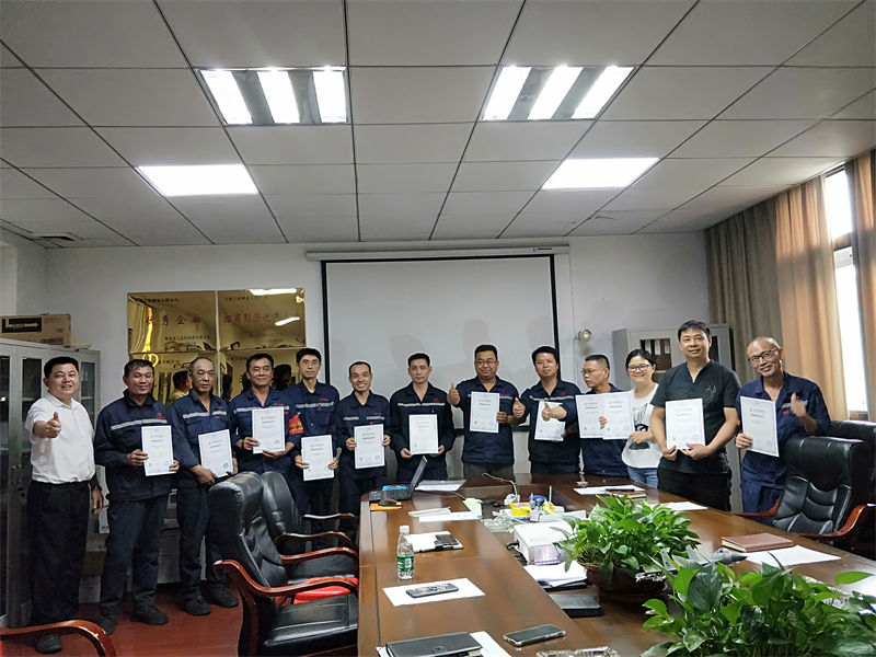 热烈祝贺江西明胜m88官网2019年精益生产管理项目总结大会圆满结束！