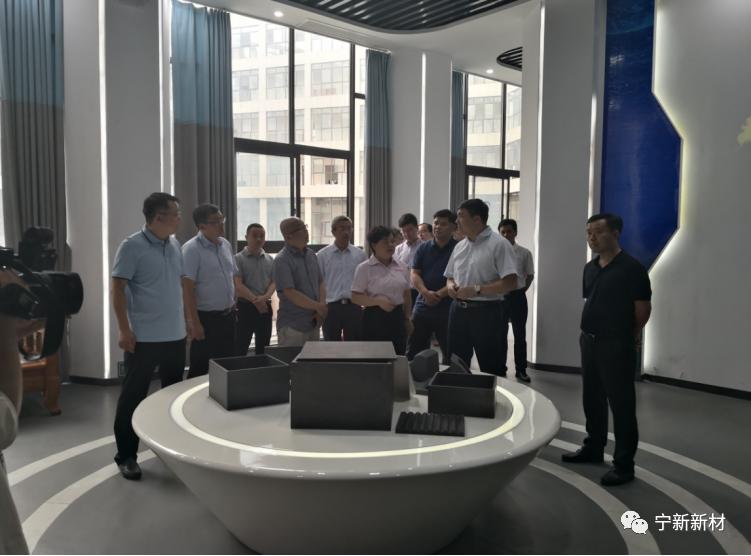 宜春市常委蔡清平调研江西明胜m88官网企业发展情况